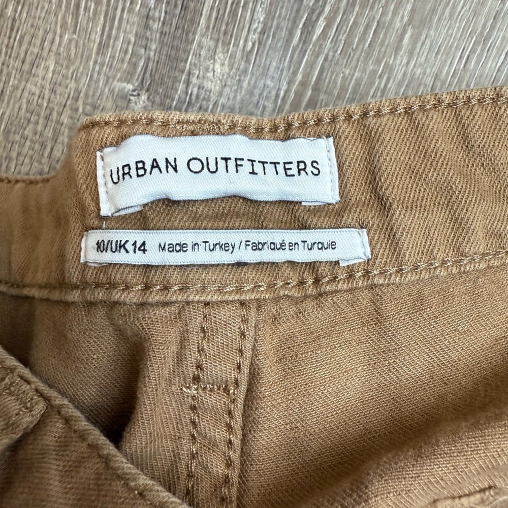 Urban Outfitters Loose Fit Cargo Pants Khaki Size 10 - Picture 3 of 7